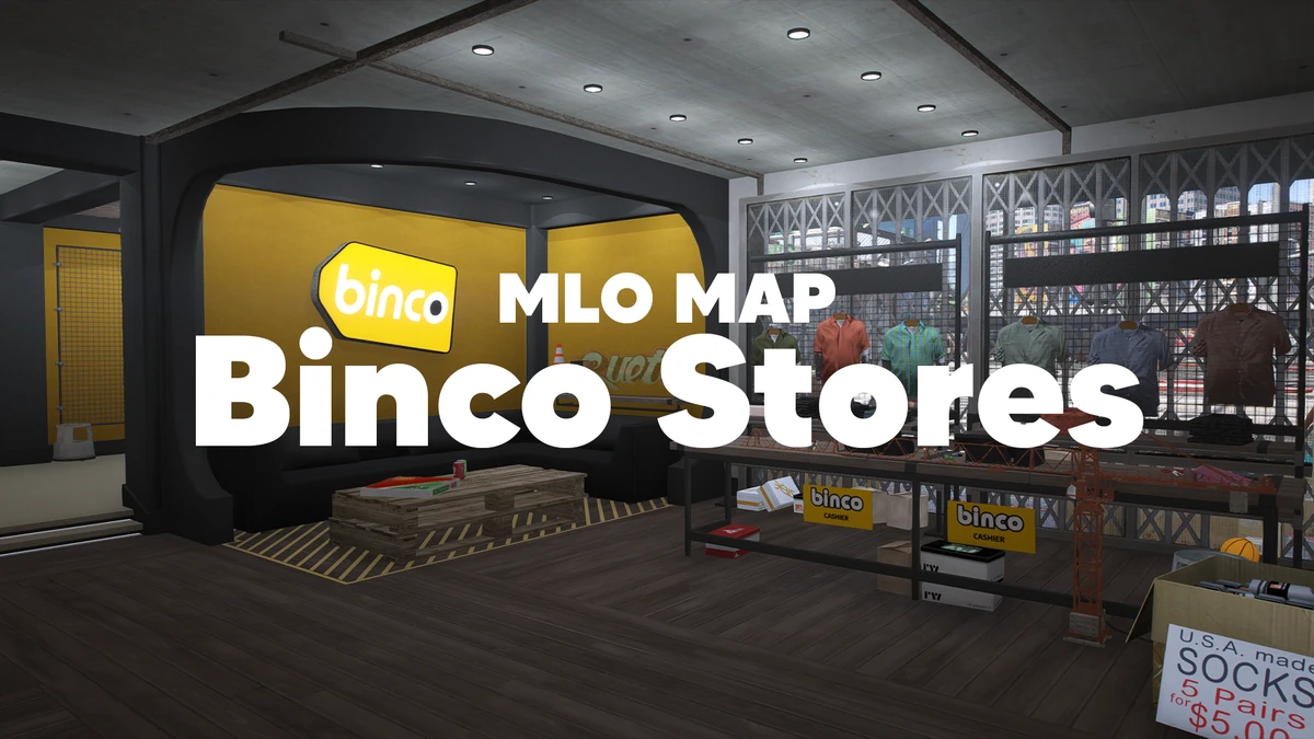 Binco Stores MLO – Fully Open Source (FiveM)